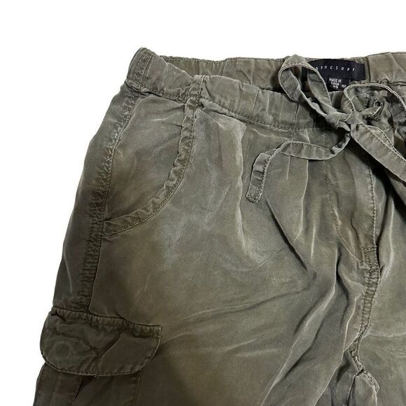 Sanctuary Anthropologie Green Cargo Style Casual Loose Pant - Picture 8 of 10